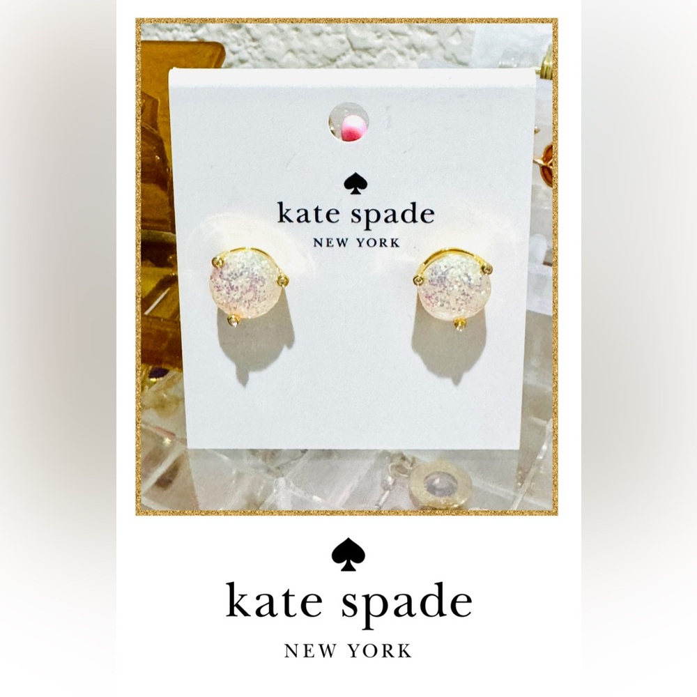 NWT Kate Spade Sparkling Stud Earrings